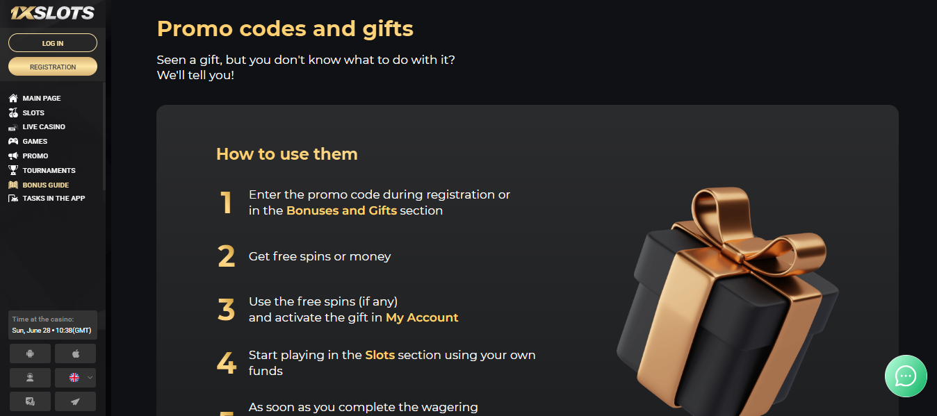 1xSlots bonus wagering terms