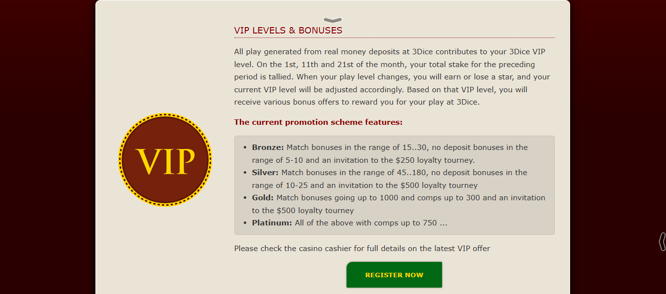 Bonus Terms screenshot
