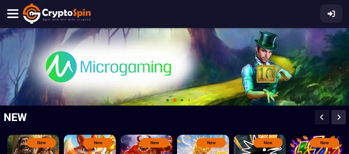 Homepage screenshot