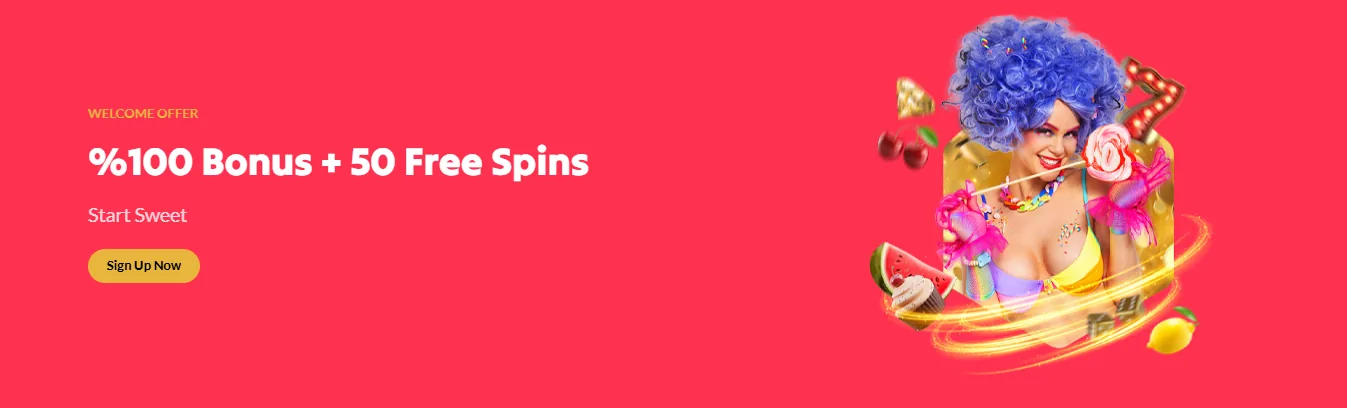 Screenshot of Slotbon's welcome bonus offer