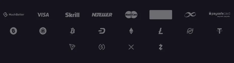 Screenshot of SolotoBit Casino's cashier and payment methods